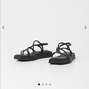 Vagabond Evy black sandals